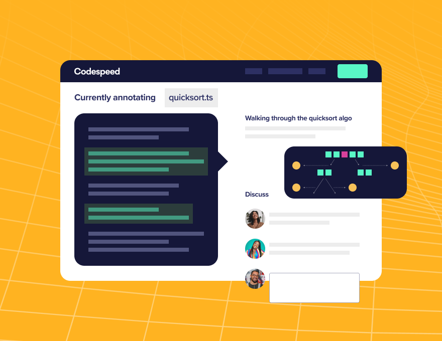 A visual overview of the Codespeed app.